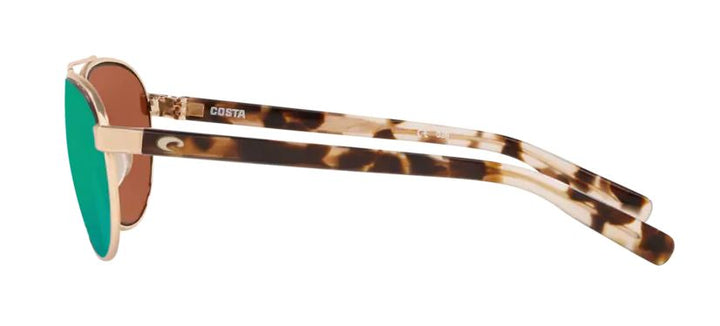 Fernandina Brushed Gold w/ Green Mirror 580P