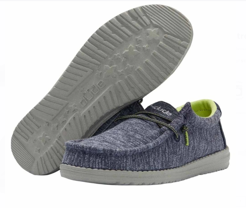 Wally Youth Stretch Navy