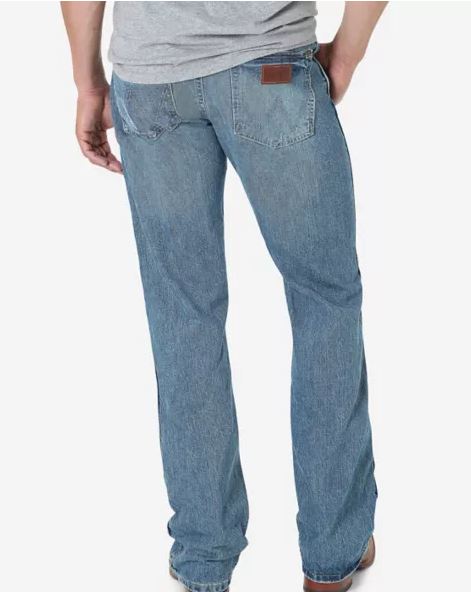 Wrangler Retro Premium Slim Fit Bootcut Jean -  Worn