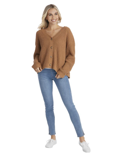 Rust Kara Cardigan