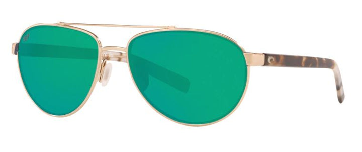 Fernandina Brushed Gold w/ Green Mirror 580P