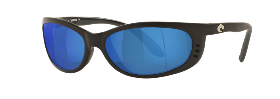 Fathom Matte Black With Blue Plastic Lenses