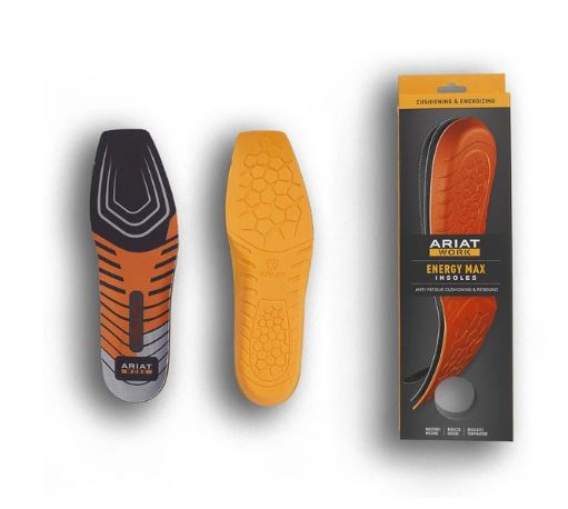 Ariat Men's Energy Max Wide Square Toe Work Insoles