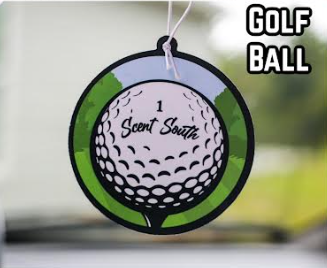 Golf Ball Air Freshener Cedar