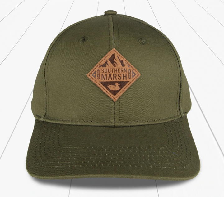 Trail Leather Patch Hat