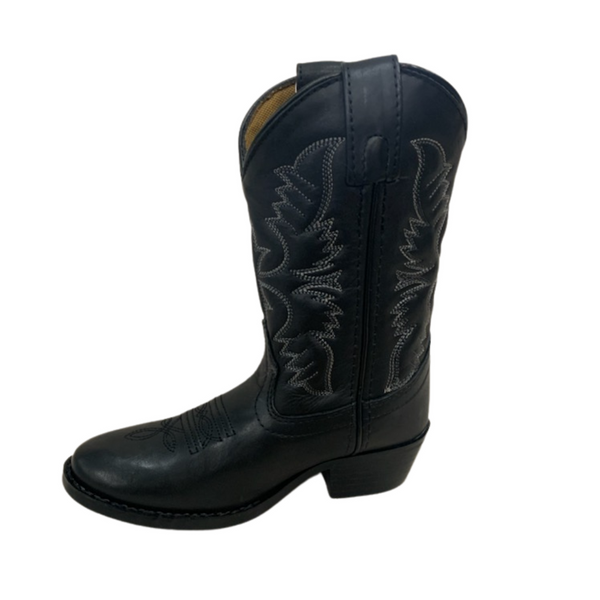 Kid's Cal Round Toe - Black