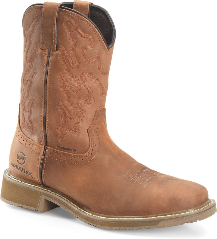 Men’s 10” Wide Square Comp Toe Roper - Jacob Comp Toe