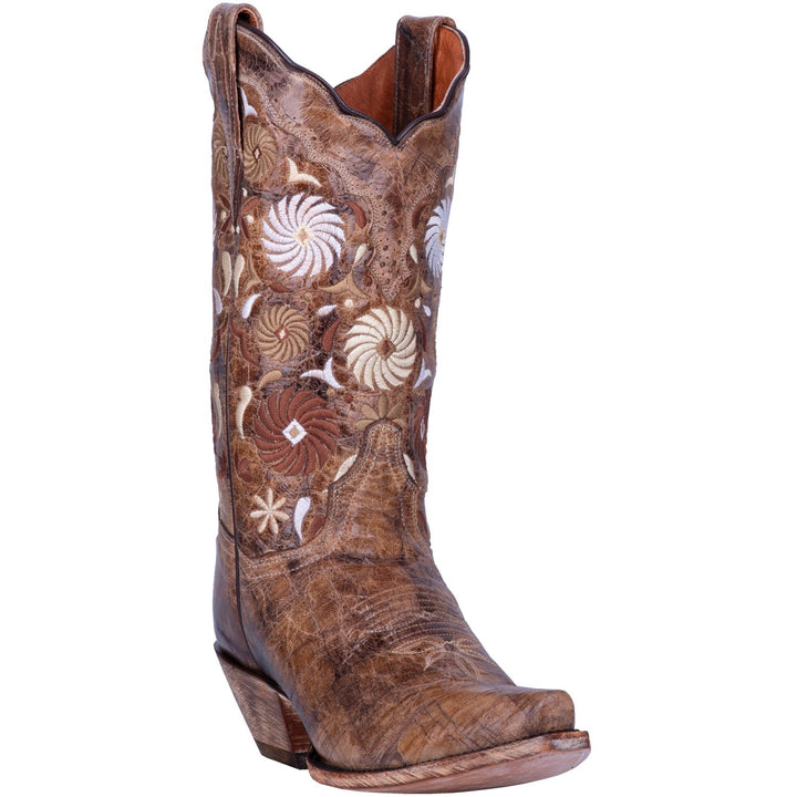 Pinwheel Leather Boot