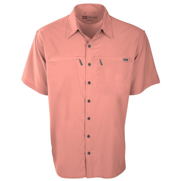 Town Lake Fishing Shirt - Peach Pearl