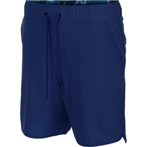 Commando Lined Volley Short - Navy