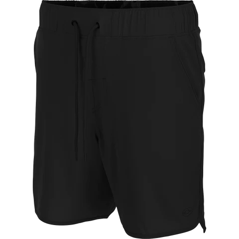 Commando Lined Volley Short - Black