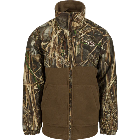 Youth Eqwader Full Zip - Realtree Max 7