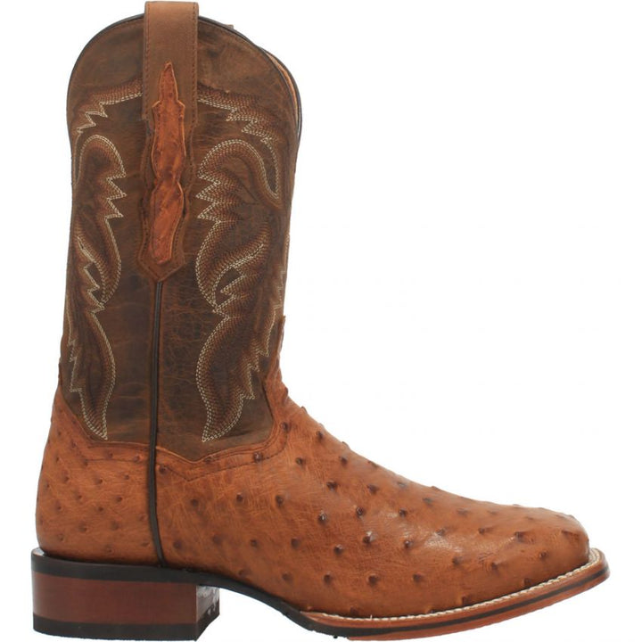 Dan Post Alamosa Bay Apache Ostrich Exotic Cowboy Certified Boots
