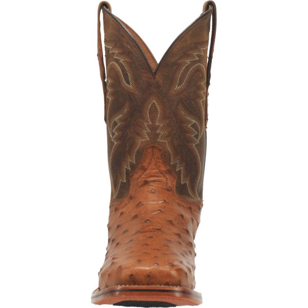 Dan Post Alamosa Bay Apache Ostrich Exotic Cowboy Certified Boots