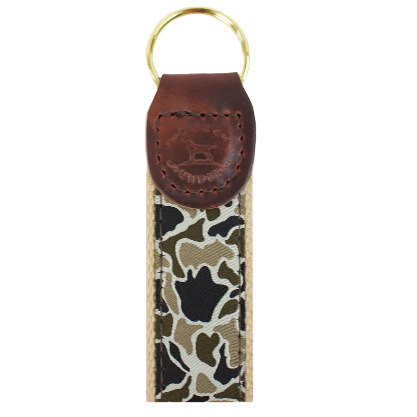 Ribbon Key Fob - Duck Camo