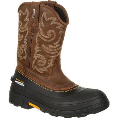 Georgia Boot Muddog Waterproof Western Work Wellington