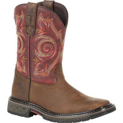 Georgia Boot Carbo-Tec Kids Pull On