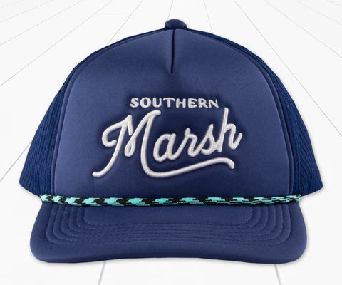 Summer Trucker Hat Branding - Navy