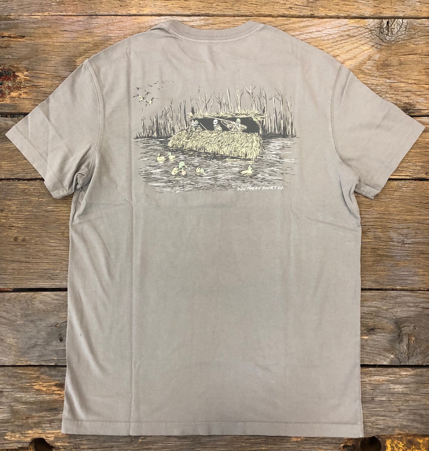 No Fly Zone Tee Frost Gray