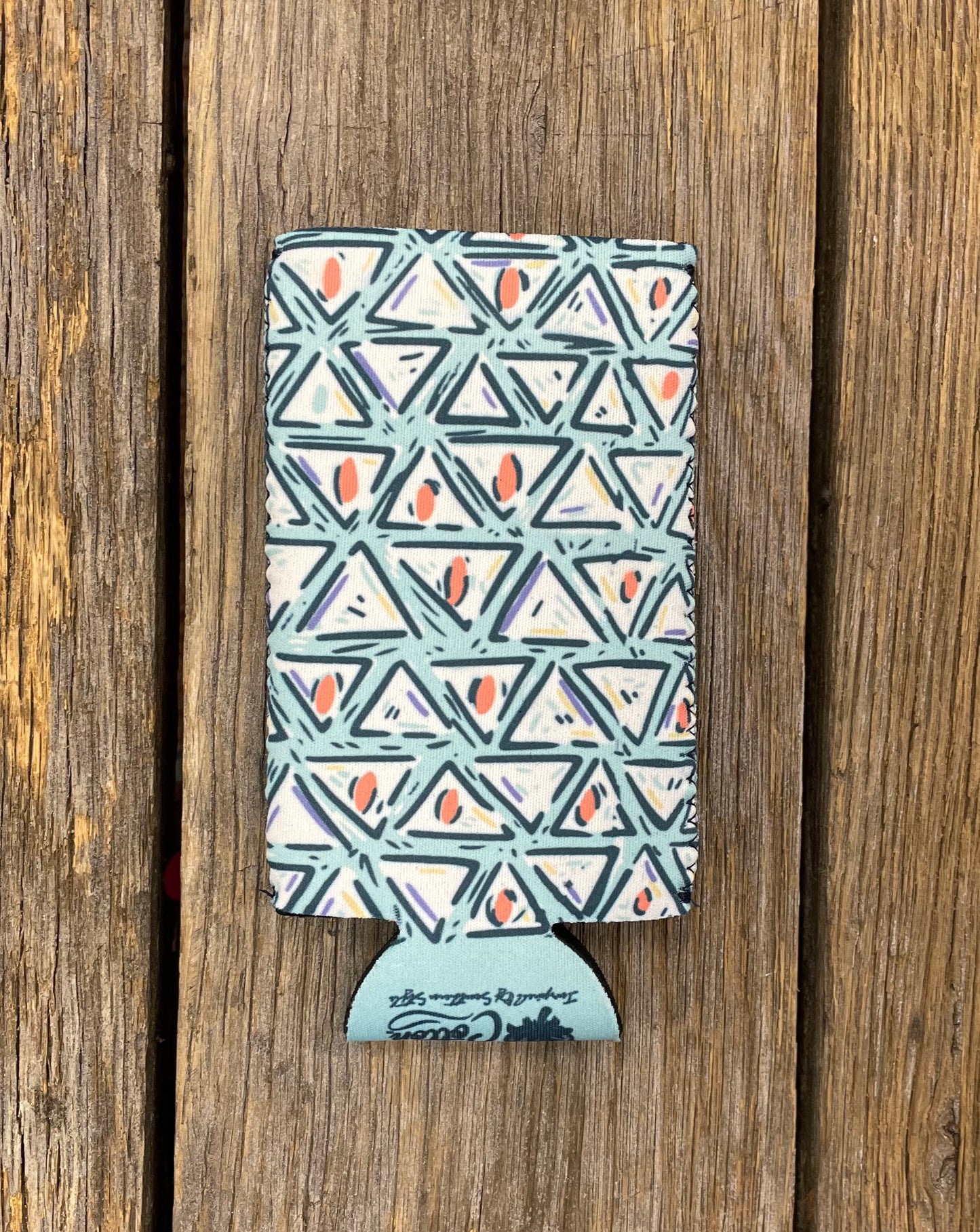 SoFriCo Slim Can Koozie - Triangles