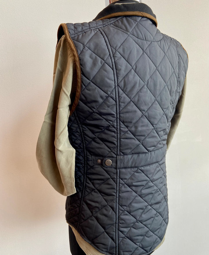 Vista Quilted Vest - Black
