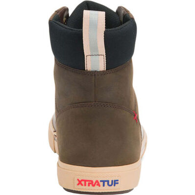 Men's 6" Leather Lace Ankle Deck Boot