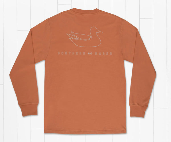 LS Original Outline - Burnt Orange