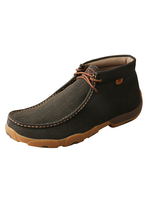 Men’s Chukka Driving Moc Rubberized Brown