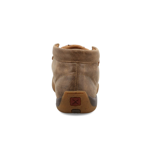 Men's Chukka Driving Moc - Tan Ostrich