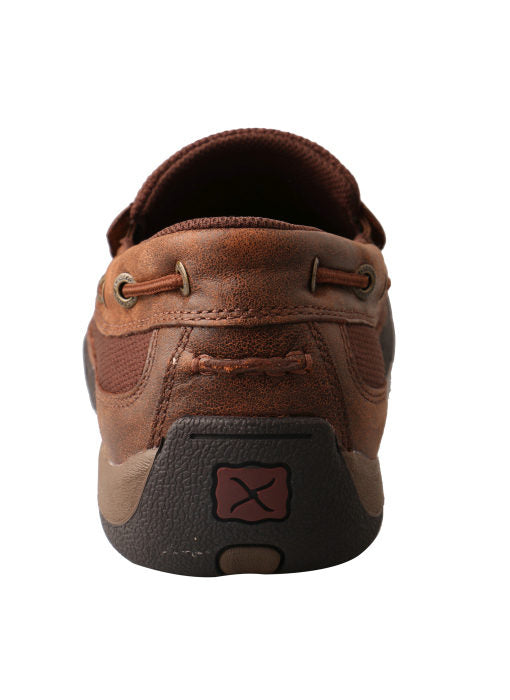 Twisted X Slip-On Driving Moc Brown