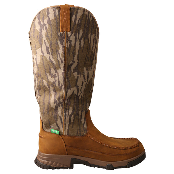17" Snake Boot - Mossy Oak® Bottomland® Camo & Brown