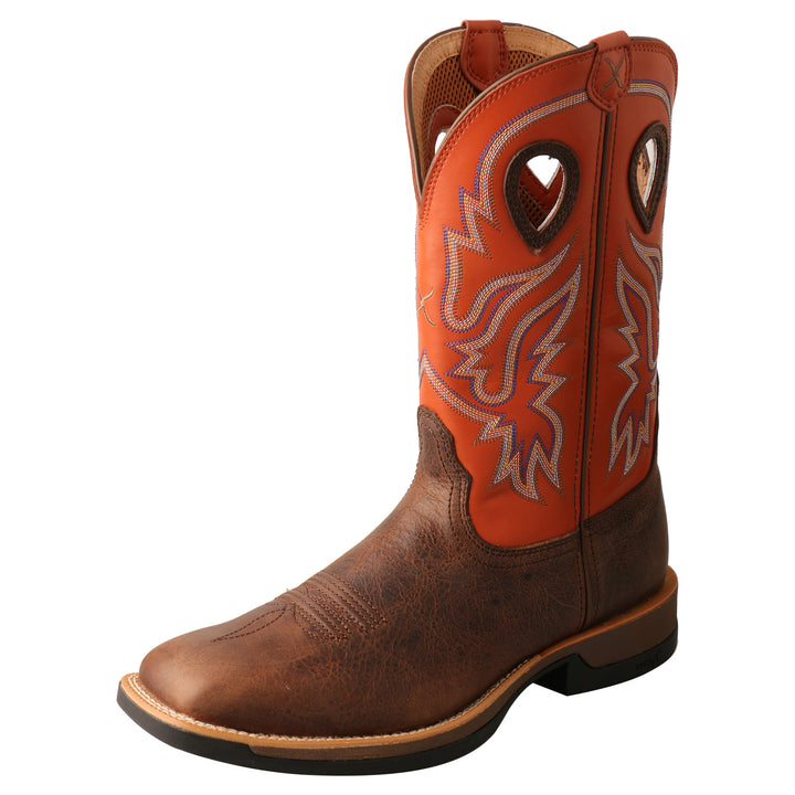 12" Tech X Boot - Brown & Orange