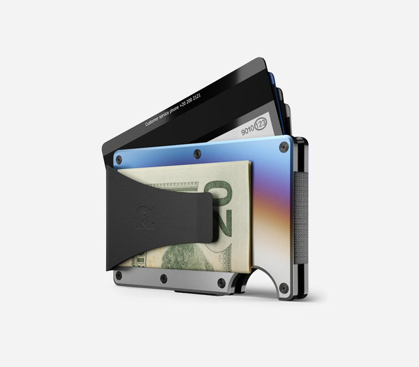 Titanium - Burnt - Money Clip