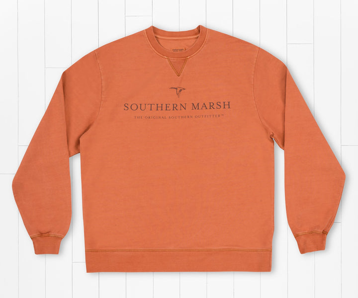 Seawash Sweatshirt In flight - Burnt Orange