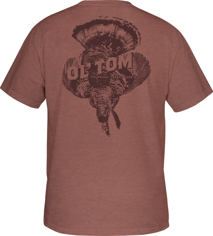 Ol' Tom Hanging Gobbler Tee - Brick