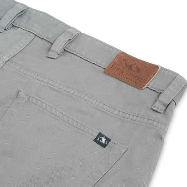 Stretch 5-Pocket Pant - Gray