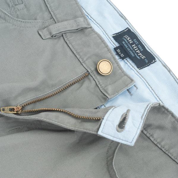 Stretch 5-Pocket Pant - Gray