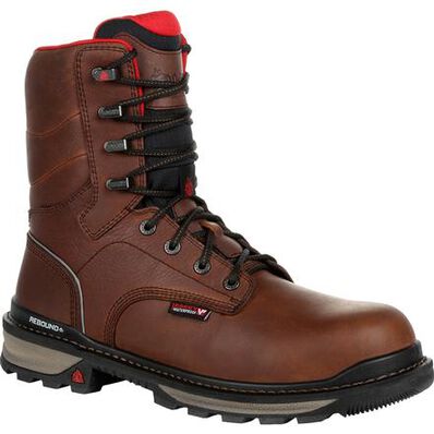 Rocky 8-inch Rams Horn Composite Toe Waterproof Work Boot