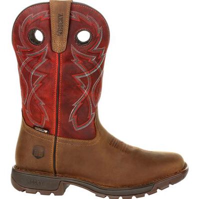 Legacy 32 Waterproof Boot - Tan/Red