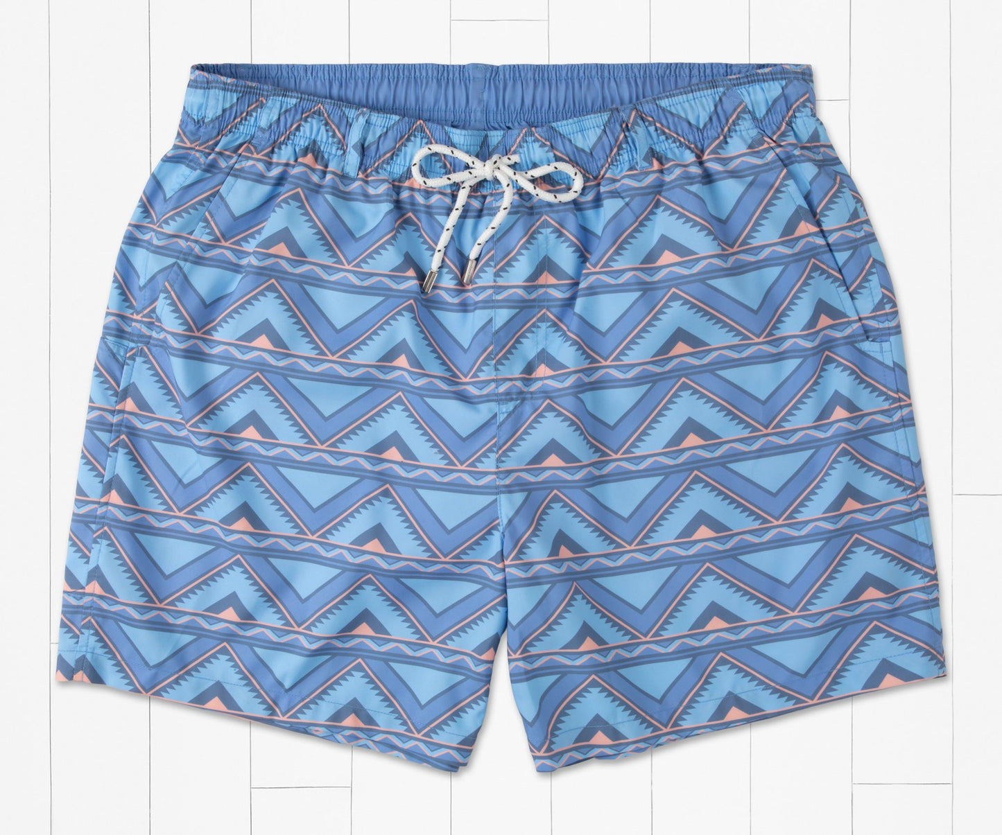Dockside Swim Trunk - Santiago Sunrise Blue