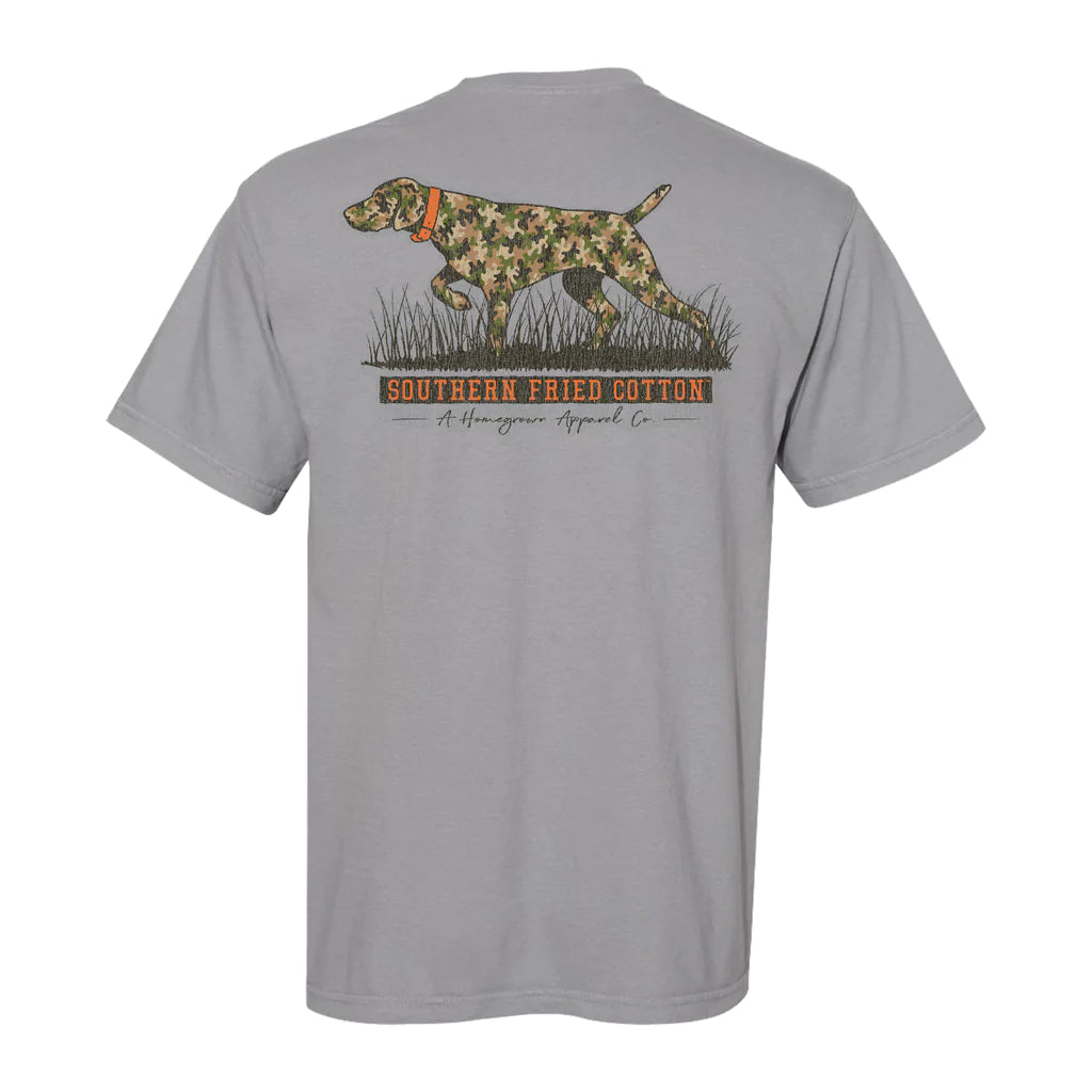 Old School Pointer Tee - Grey