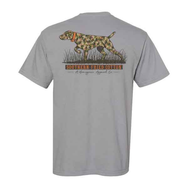 Old School Pointer Tee - Grey