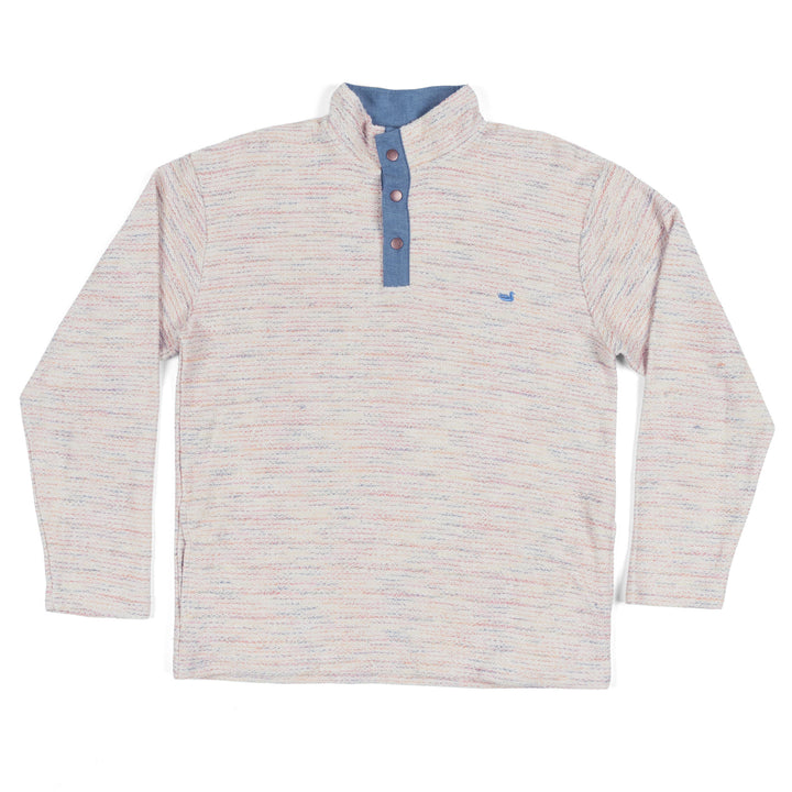 Pawleys Rope Pullover Stripes - White