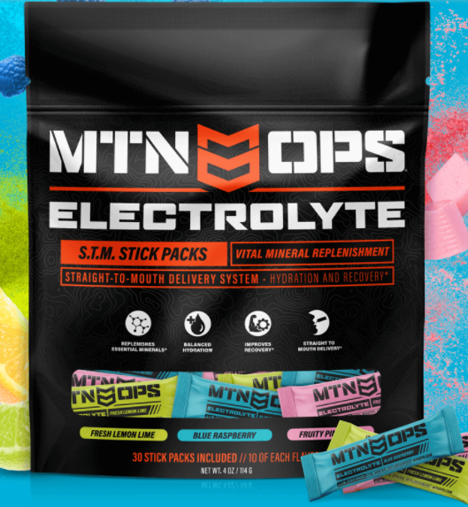 MTN OPS Electrolytes STM Stick Packs