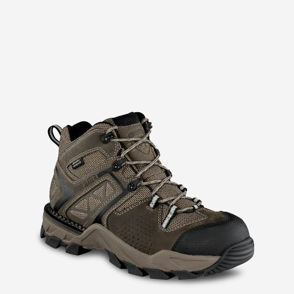 Irish Setter Crosby Men's 5-Inch Waterproof Leather Safety Toe Hiking Boot
