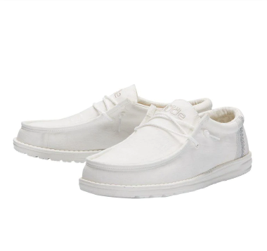 Wally Linen Natural White