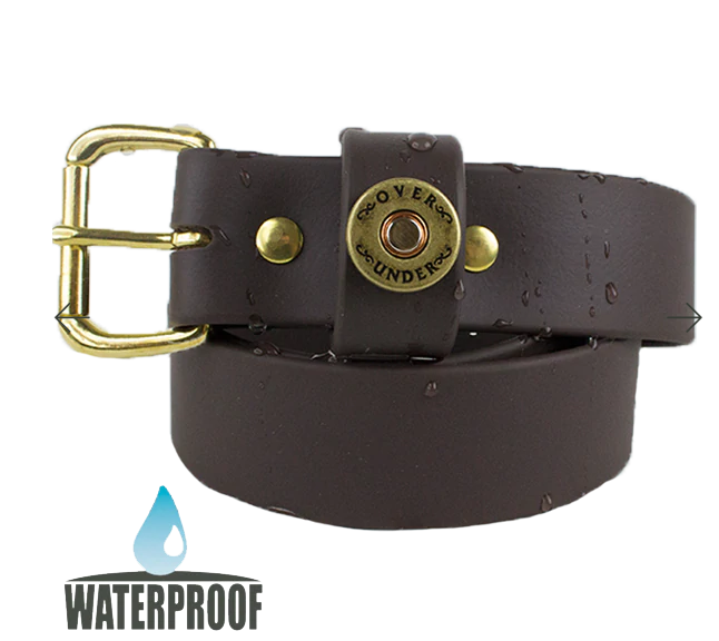 Over Under Waterproof Single Shot Belt - Brown
