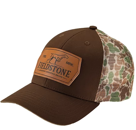 Brown/Camo Patch Hat
