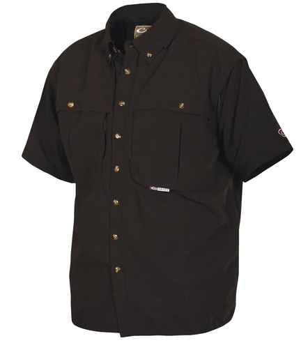 Solid Wingshooter's Shirt S/S - Black