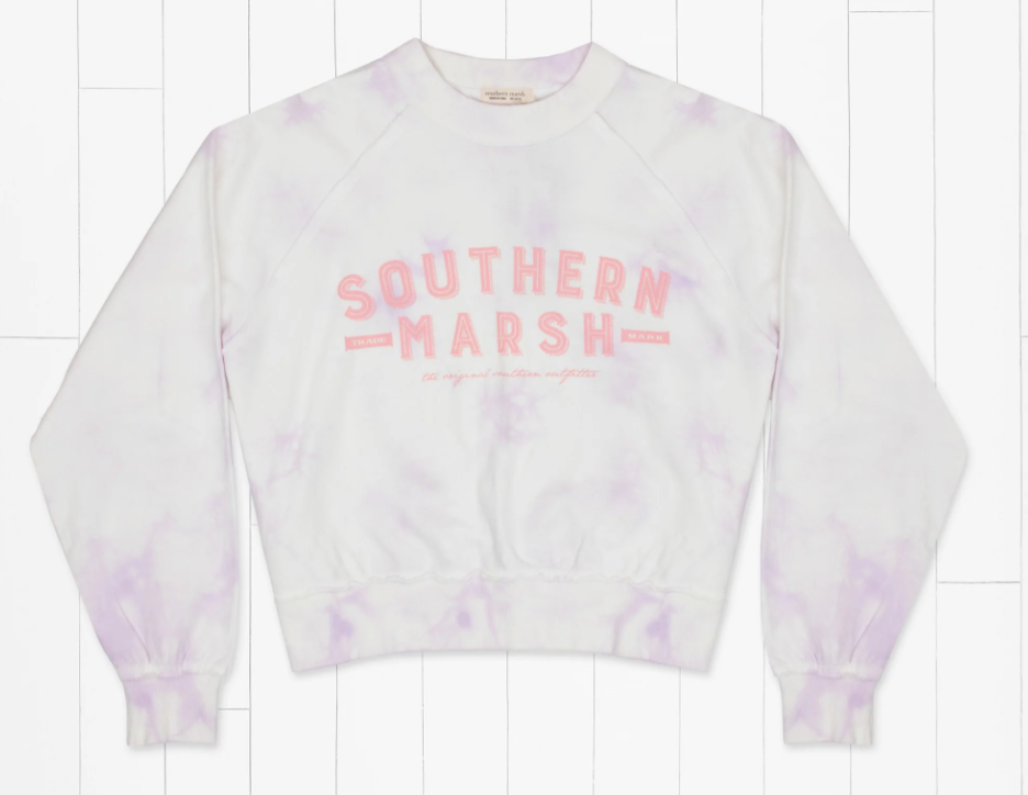 SEAWASH™ Sierra Crop Sweatshirt - White